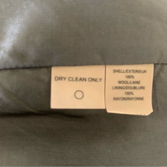 Magaschoni Collection Gray Wool Pencil Skirt - Picture 5 of 13